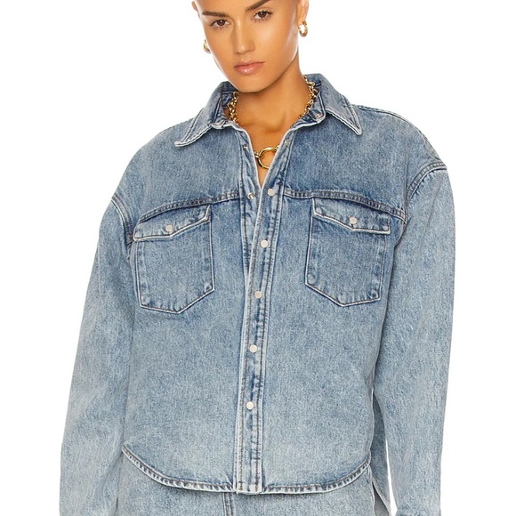 WARDROBE.NYC Blue Jean Jacket - Picture 2 of 5